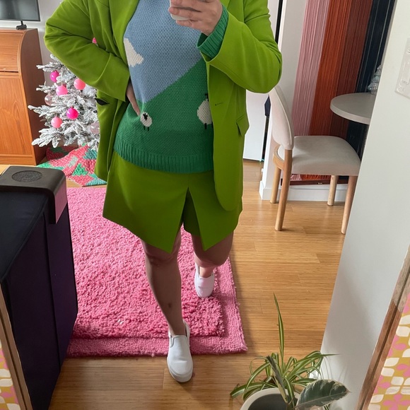 Zara Other - Oversized Blazer & high waisted skort